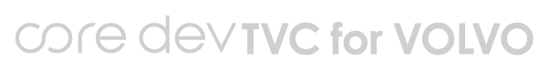 core dev TVC for VOLVO