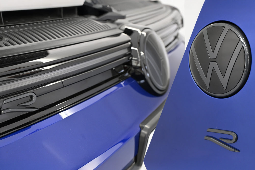 Volkswagen Golf 8.5R Black Edition Genuine Emblems