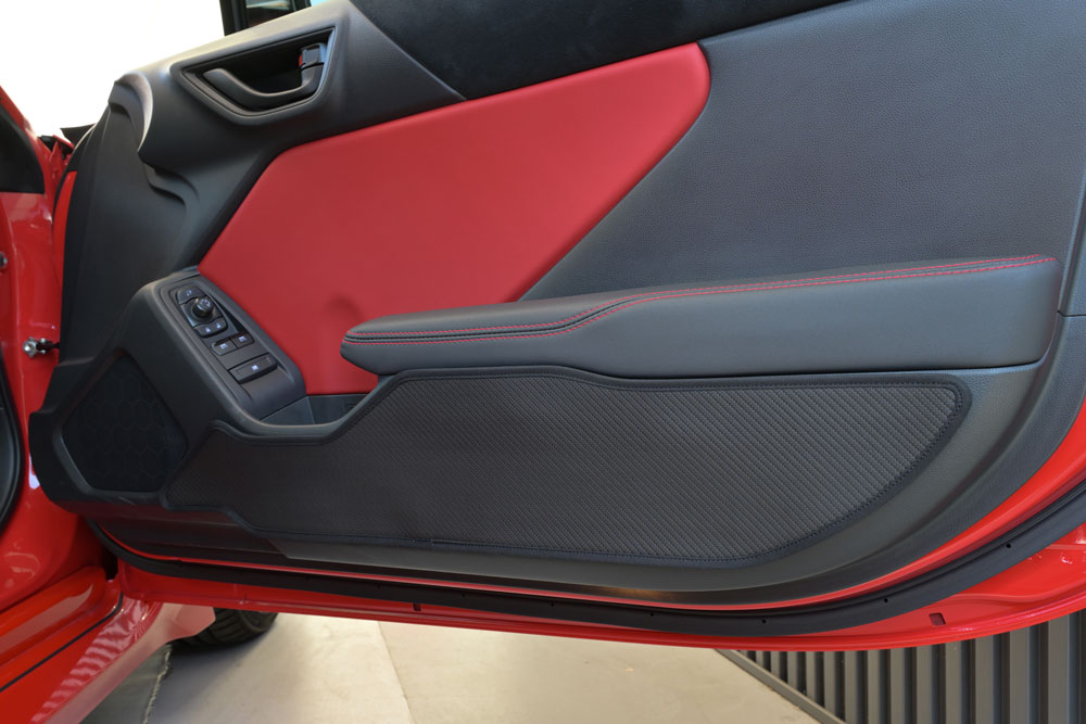 Carbon Tone Door Kick Guard TOYOTA GR86 / SUBARU BRZ