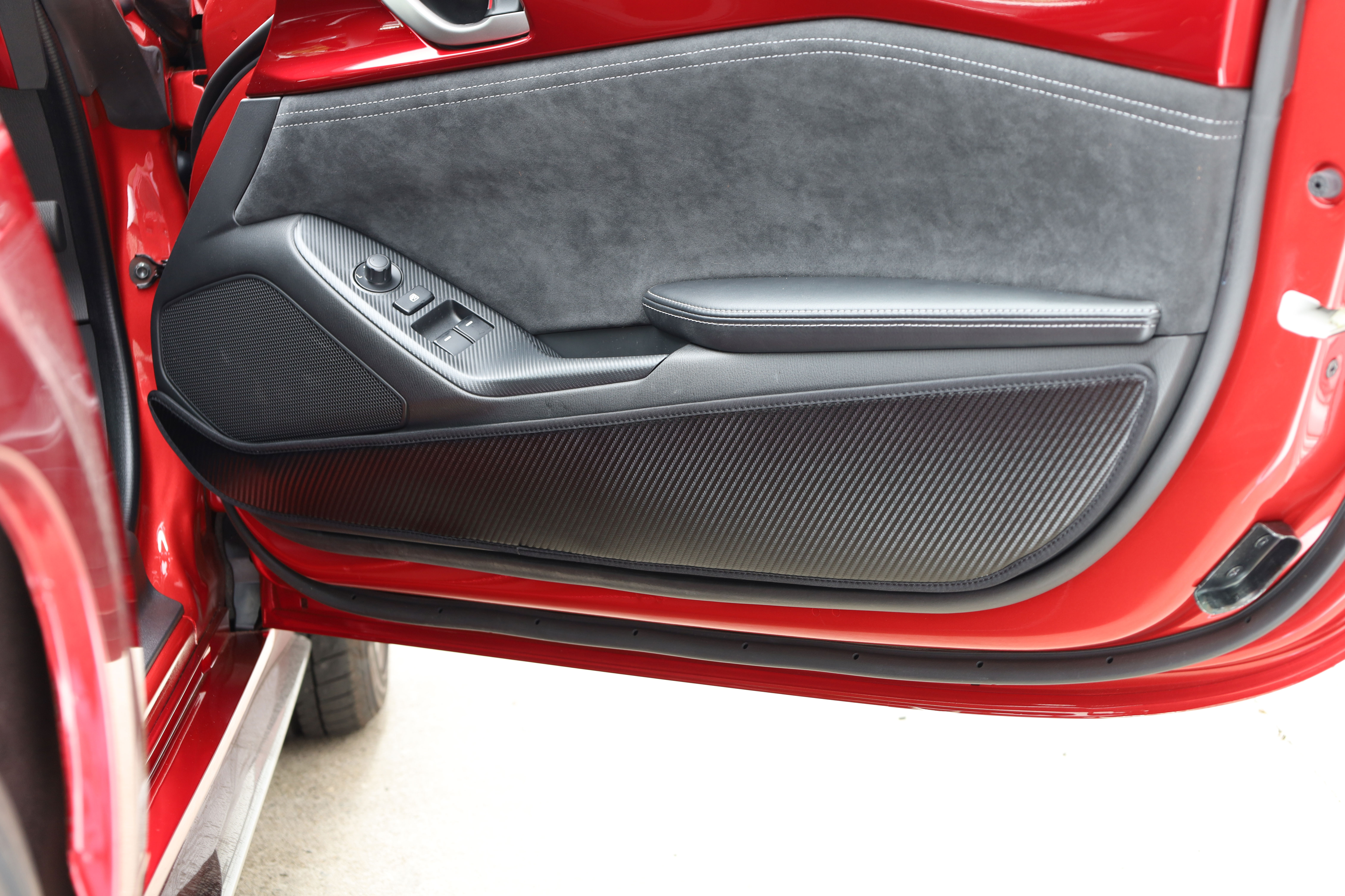 Carbon Tone Door Kick Guard MAZDA ROADSTER