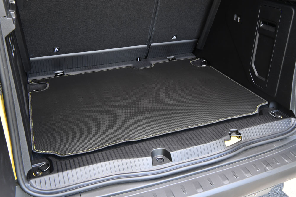 Carbon Tone Rubber Luggage Mat
