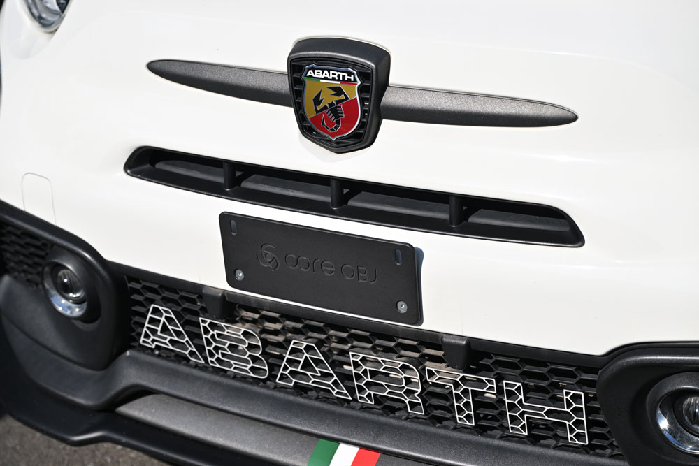 Front Number Plate Offset Bracket
