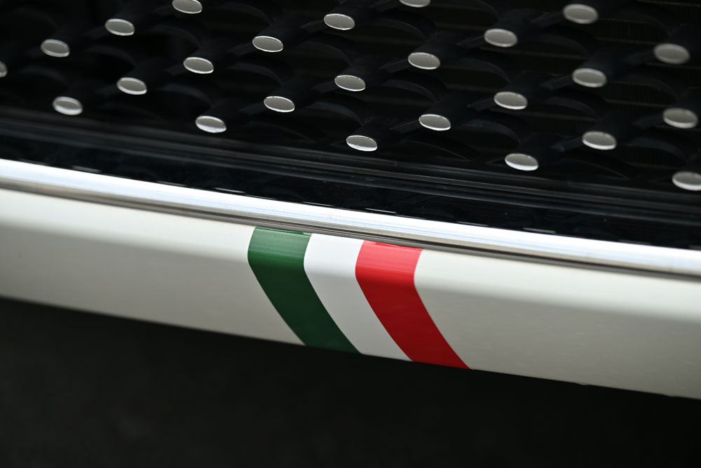 Front & Rear Bumper Tricolor Decal