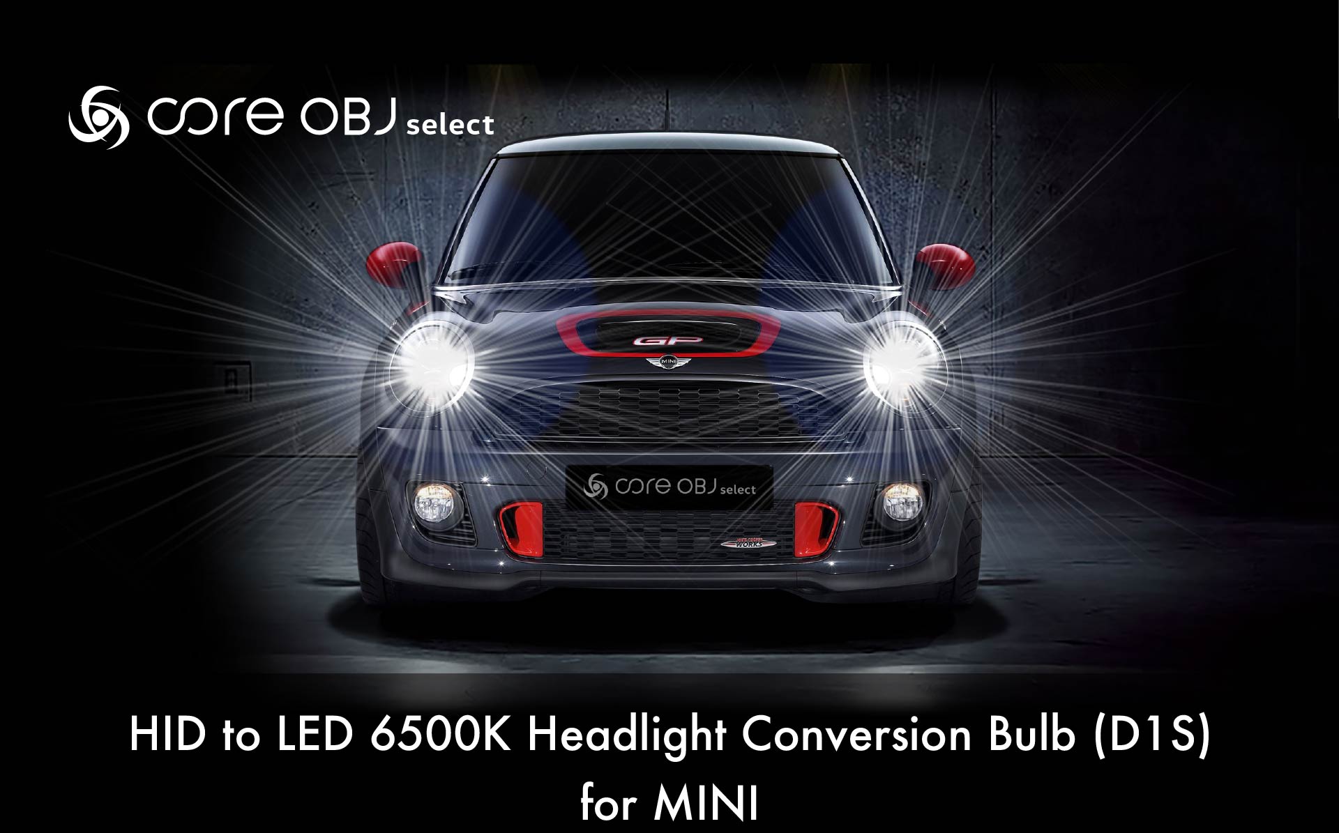 HID to LED 6500K Headlight Conversion Bulb (D1S) for MINI