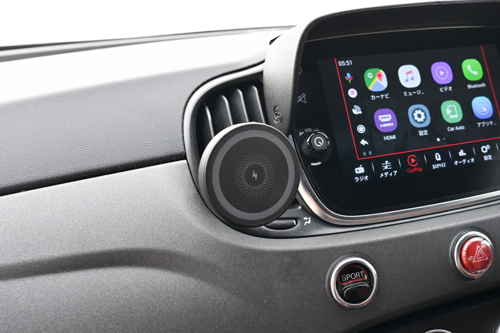 Magnetic Wireless Car Charge Smartphone Holder