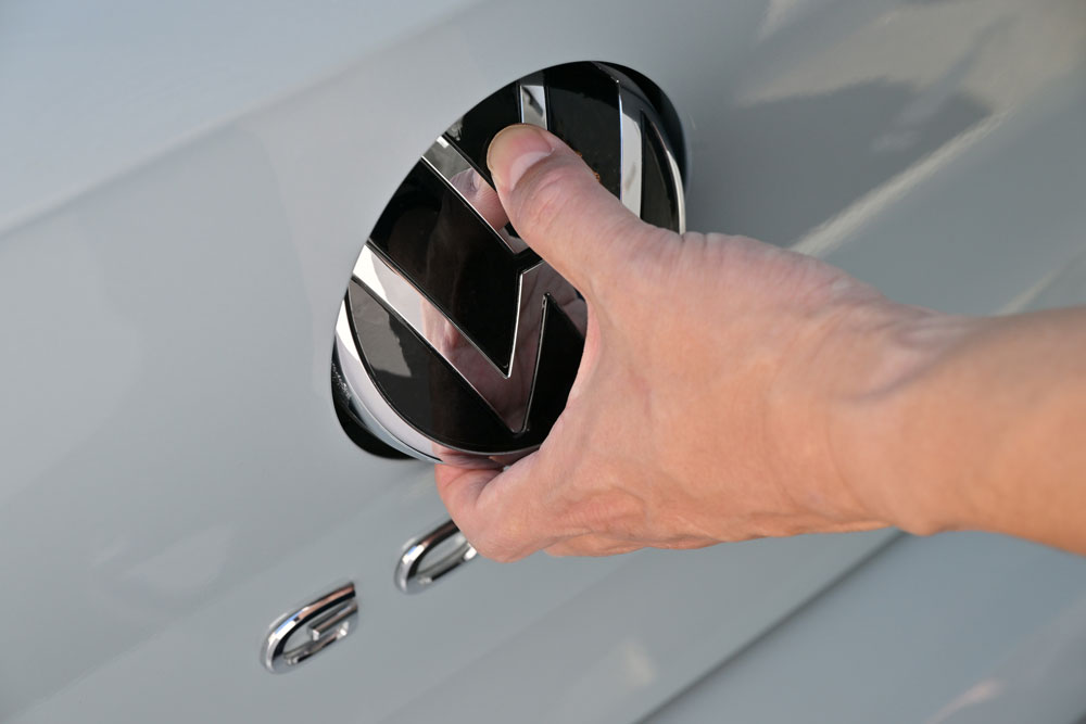 Rear Emblem Clear Protection Film for Volkswagen Golf8 HB/Golf8.5HB