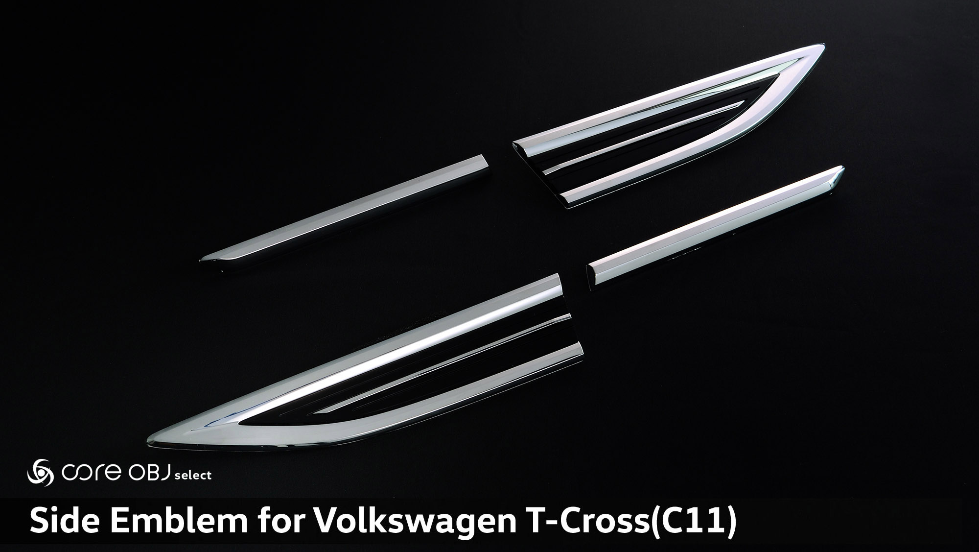 Side Emblem for Volkswagen T-Cross