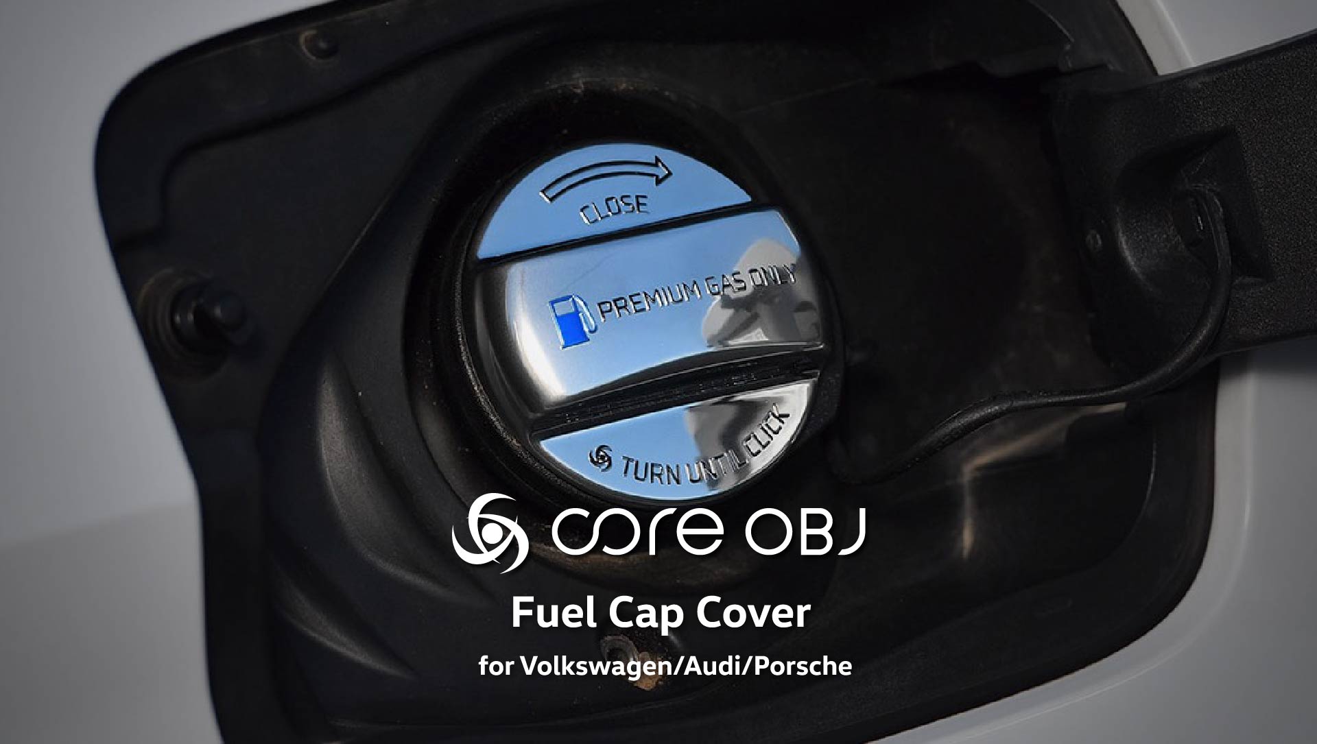 Fuel Cap Cover for Volkswagen/Audi/Porsche / core obj
