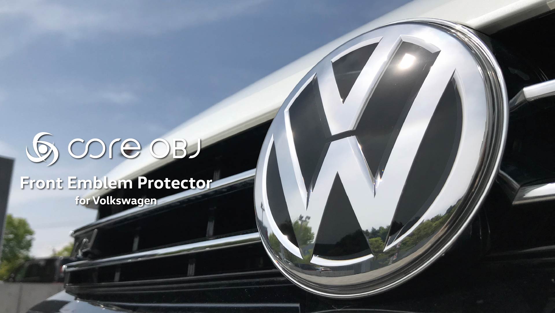 Front Emblem Protector for Volkswagen / core obj select