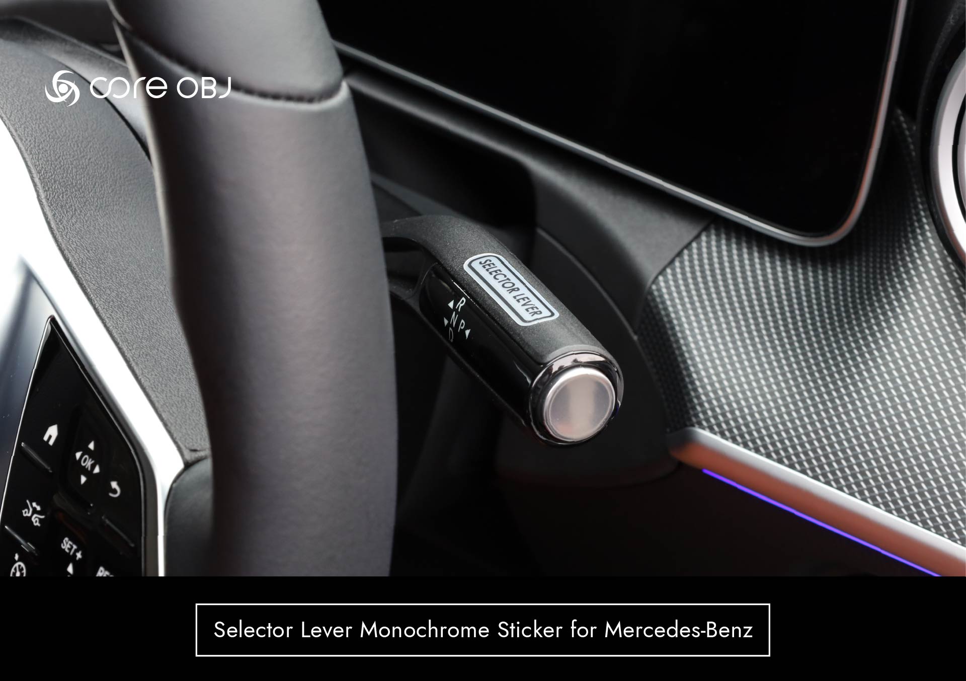 Selector Lever Sticker for Mercedes-Benz
