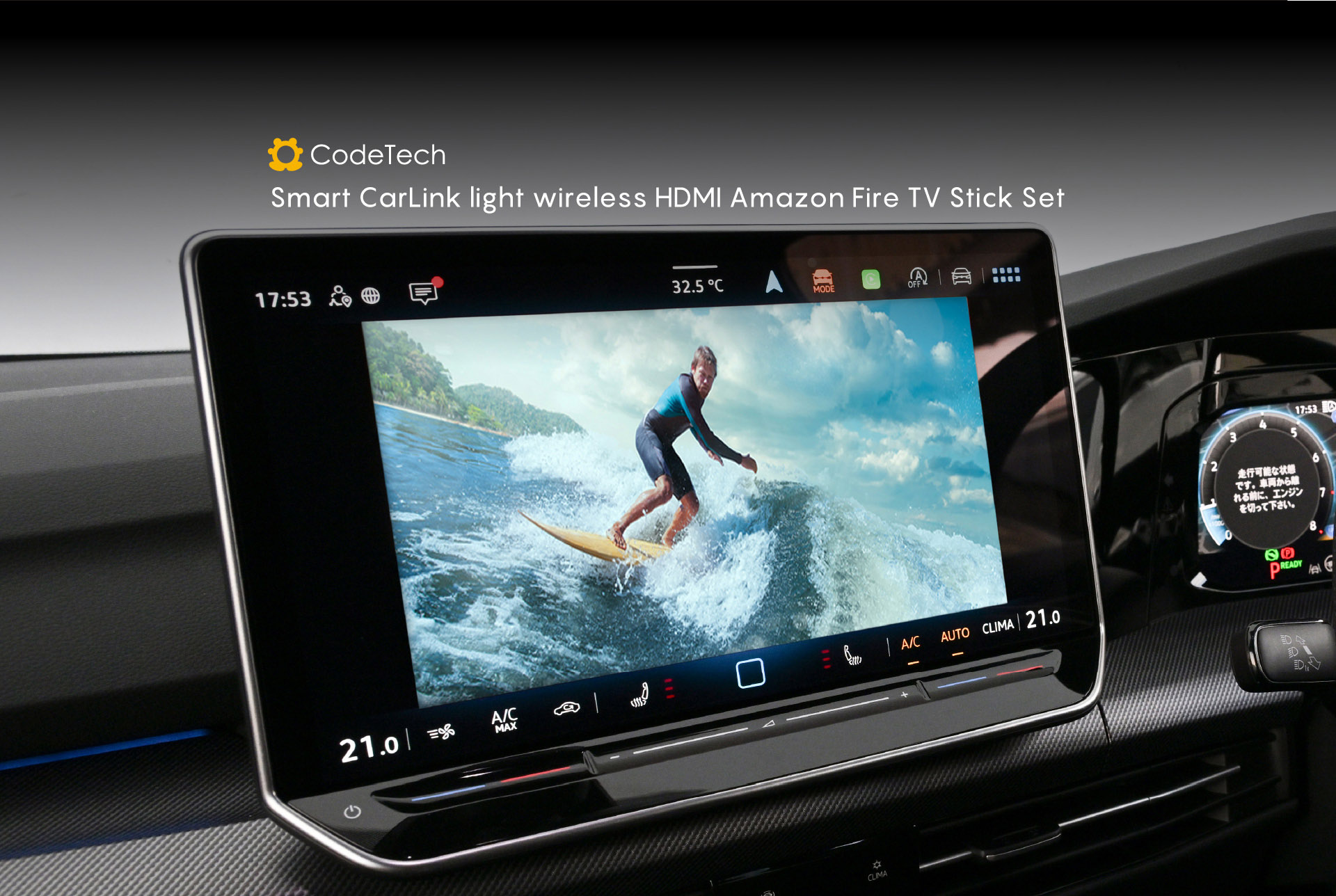 Smart CarLink light wireless HDMI Amazon Fire TV Stick Set