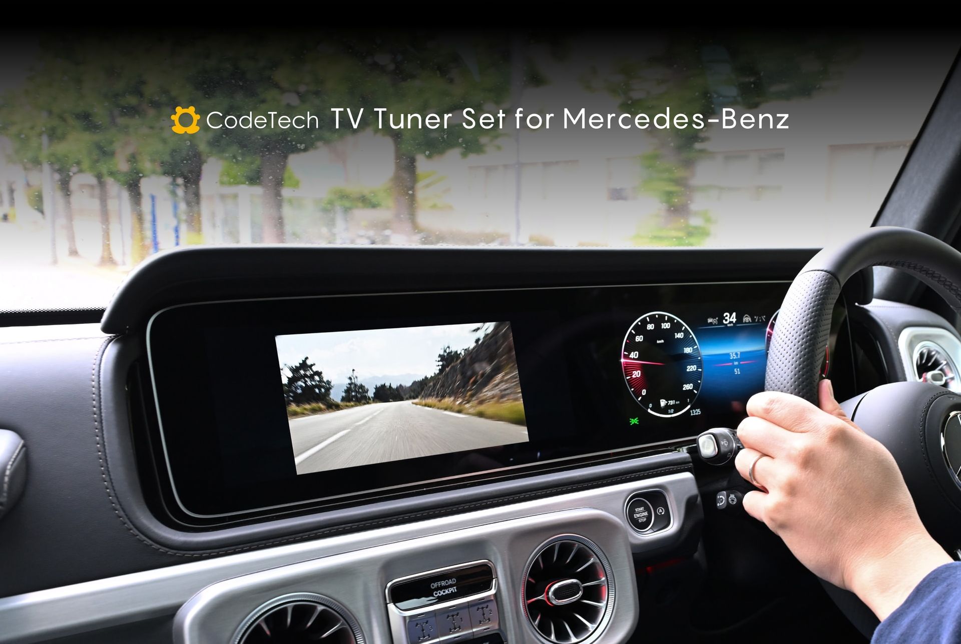Smart CarLink light wireless HDMI TV Tuner Set for Mercedes-Benz