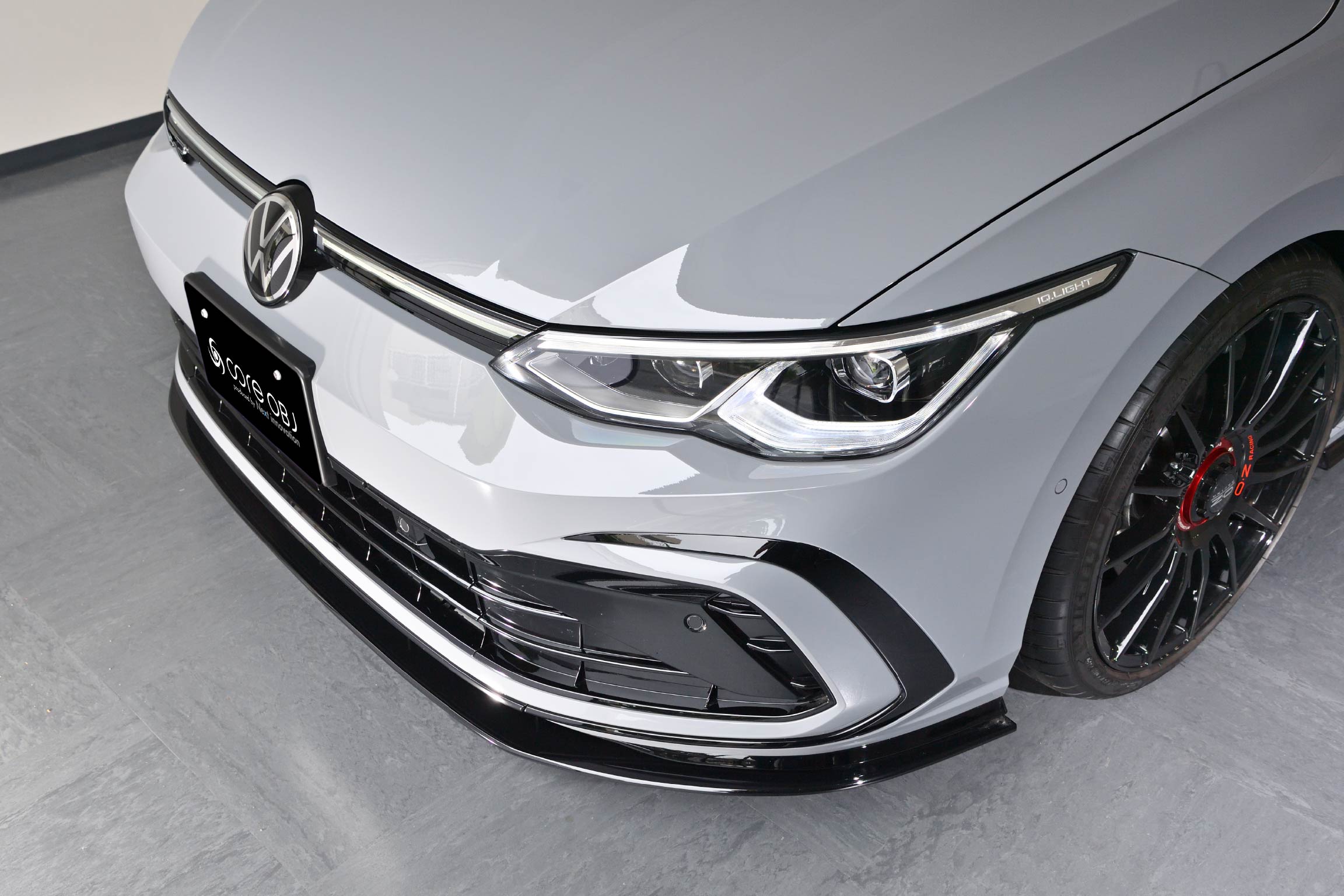 Front Splitter for Volkswagen Golf8 / core obj produced by Next 