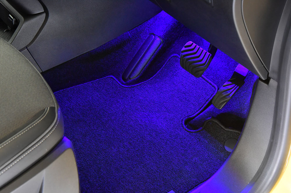 Switching LED Color Foot Lamp