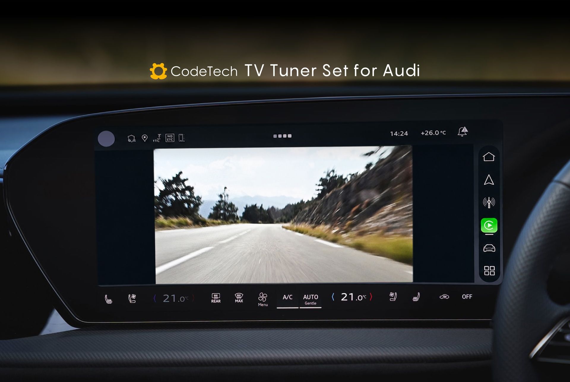 CodeTech TV Tuner Set for Audi