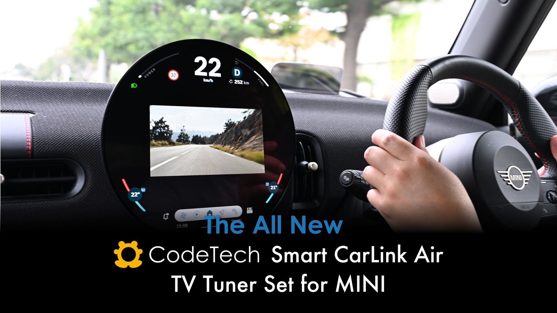 CodeTech Smart CarLink Air TV Tuner Set for MINI